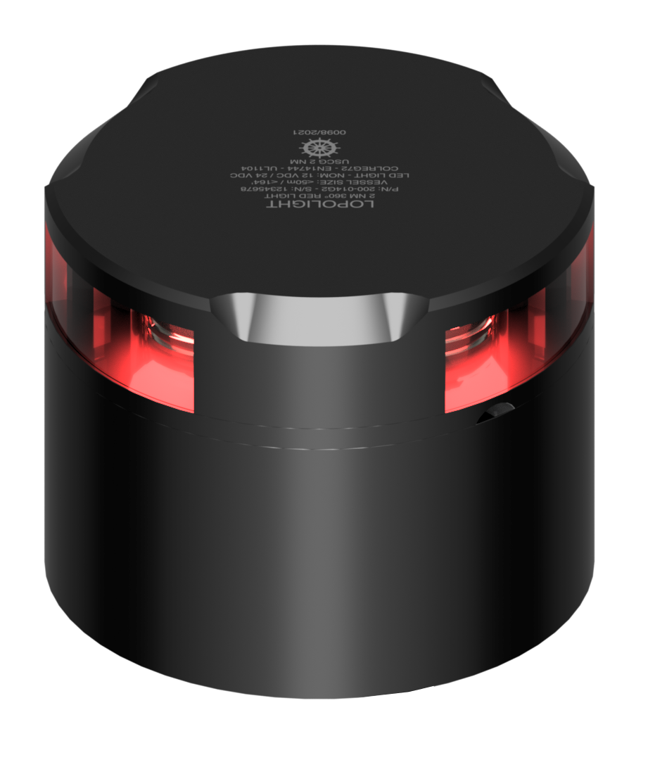 3nm 360° Red, black anodized 3nm 360° Red, black anodized